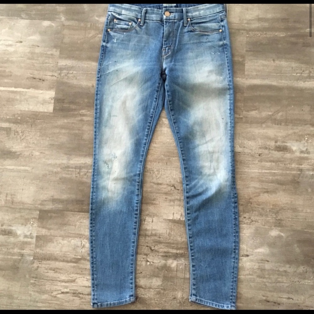 MOTHER👖The Looker Skinny/Rumor Has It Wash
